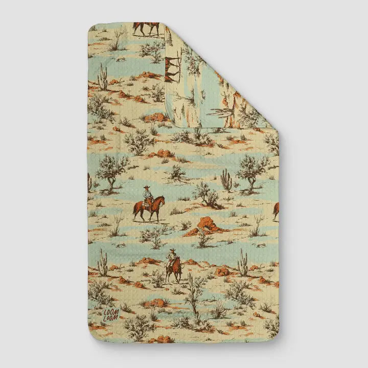 Faded Desert Tea Towel