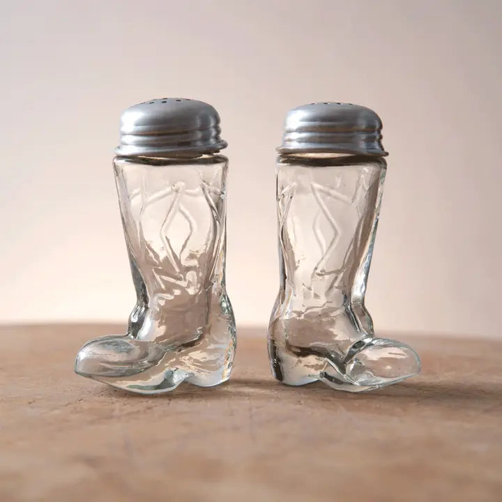 Cowboy Boot Salt & Pepper Shaker Set