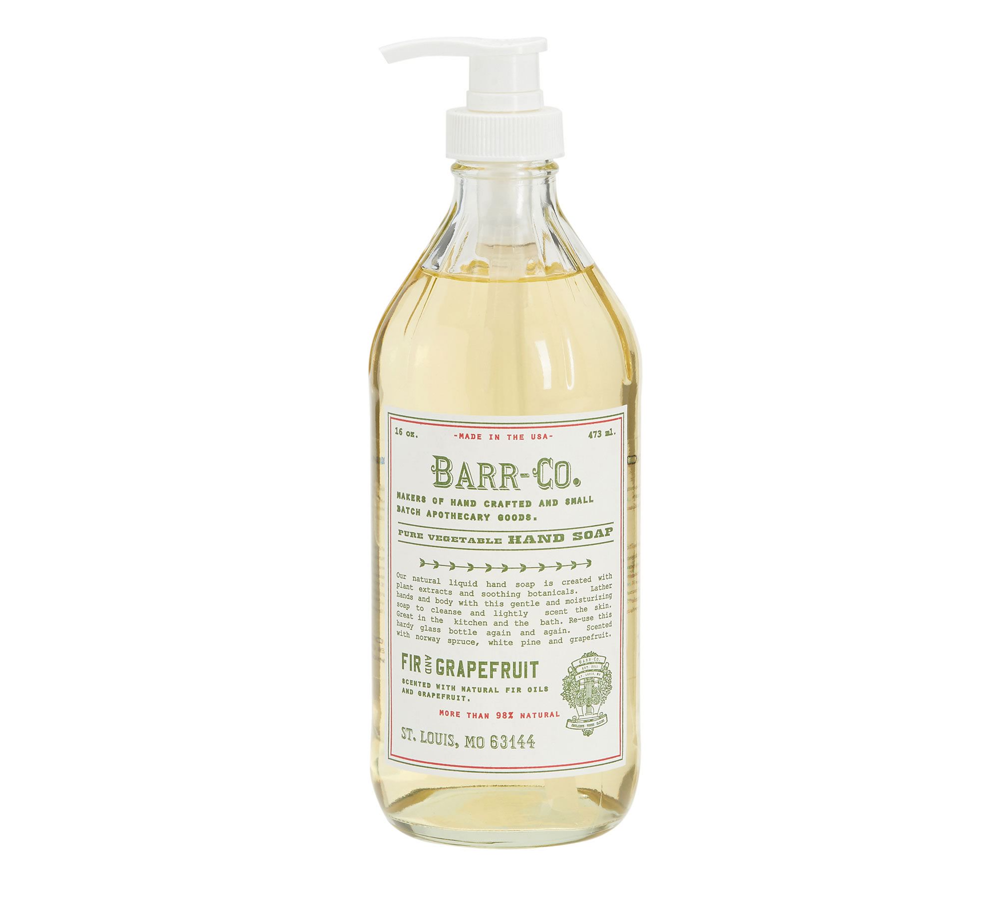 Fir & Grapefruit Hand Soap