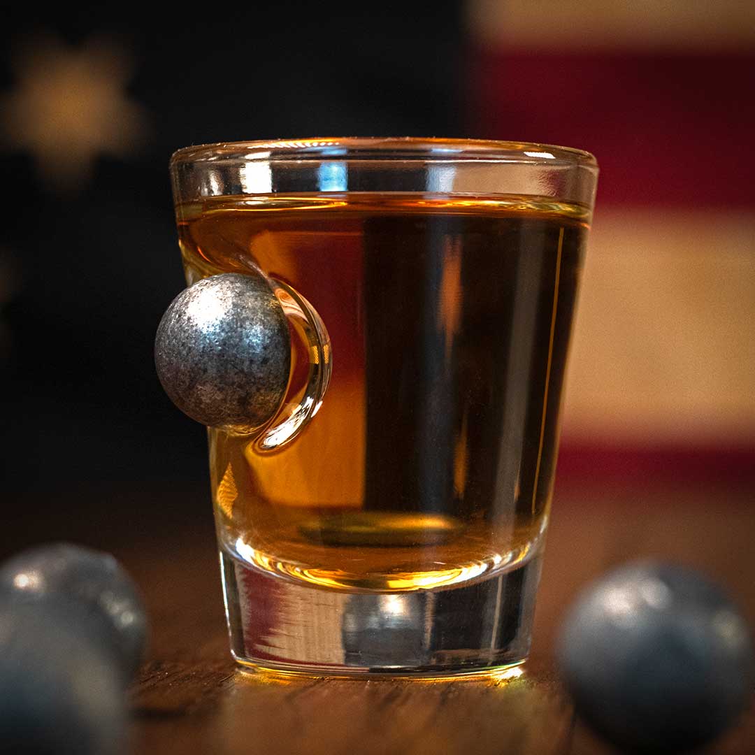 Musket Ball Shot Glass, 2 oz