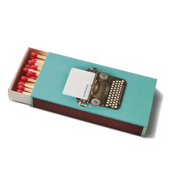 Typewriter Box Matches