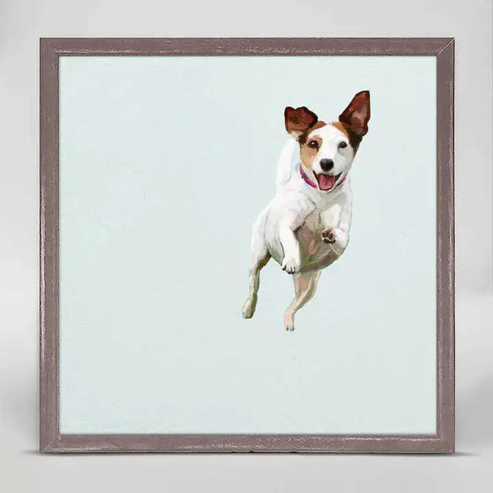 Jump For Joy Jack Russell Mini Canvas