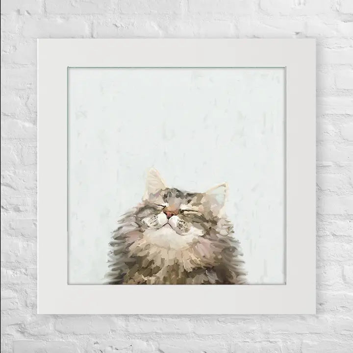 Cat Bliss Happy Square