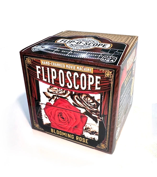Fliposcope - Blooming Rose DIY Flipbook Machine Keepsake