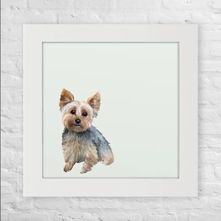 Bestie Yorkie Happy Square