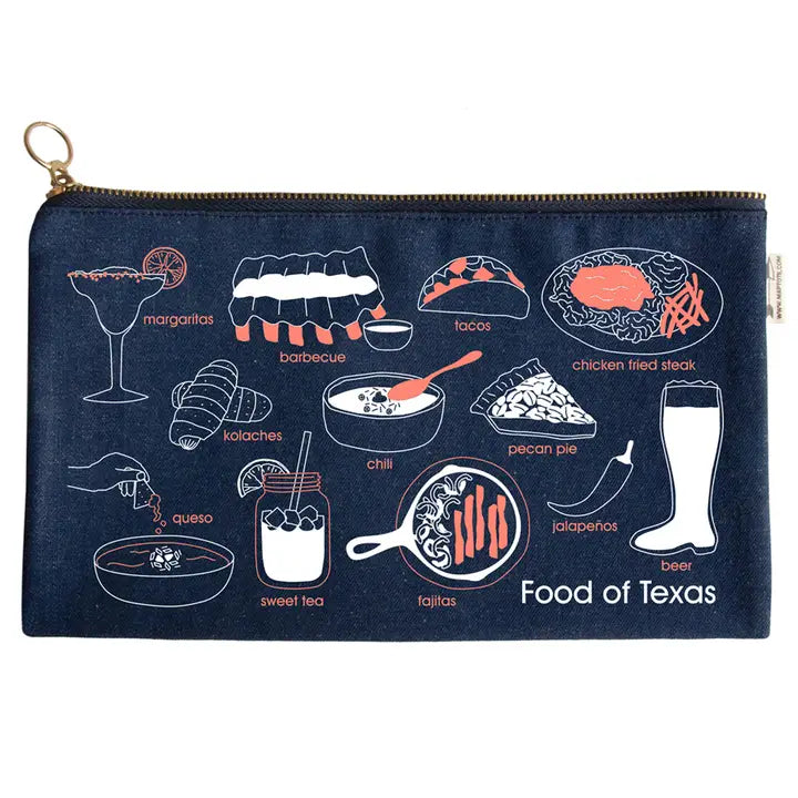 Texas Foodie Slim Pouch
