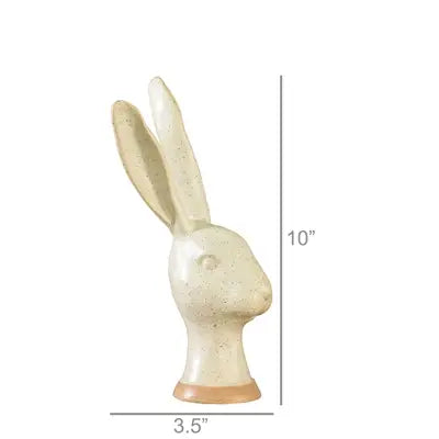 Ceramic Hare Head