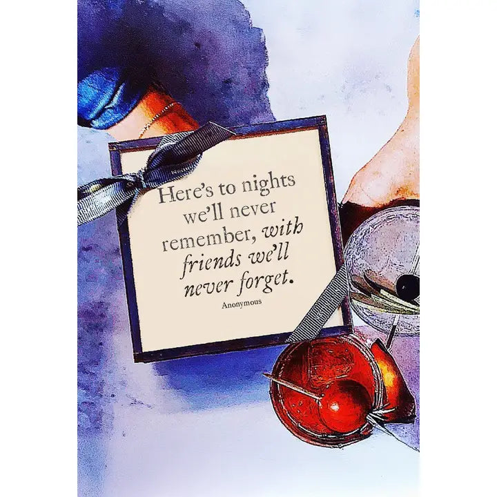 Here's To Nights Coaster Set of 4
