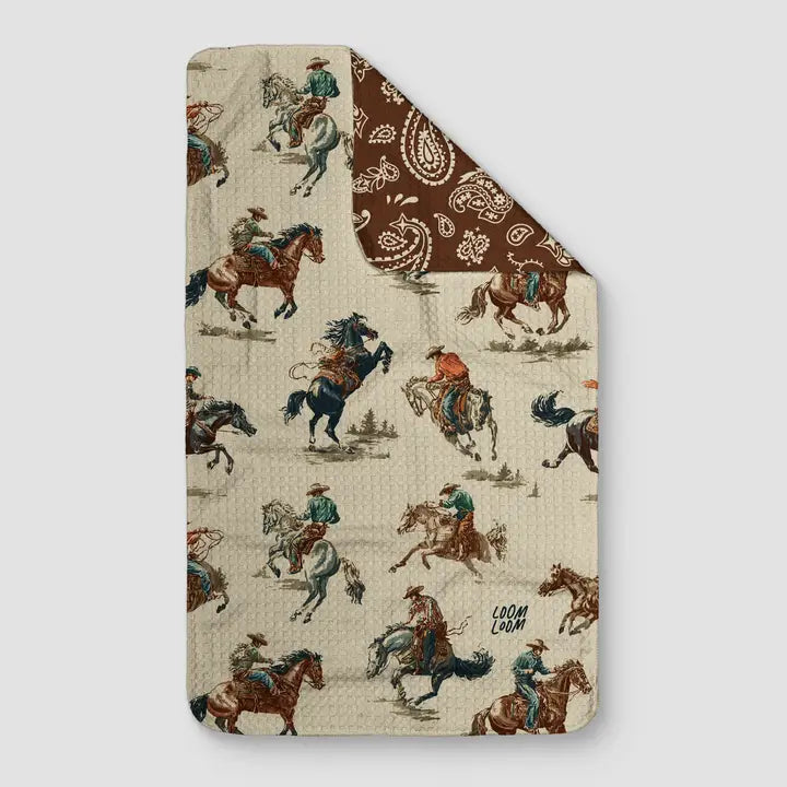 Rodeo Bandana Reversible Tea Towel