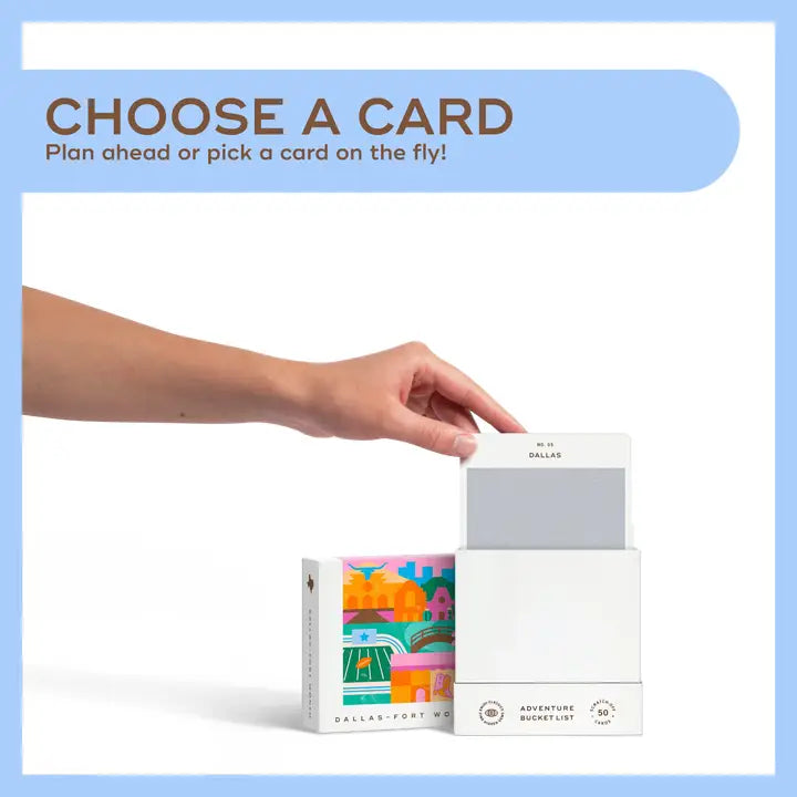 Dallas-Fort Worth Adventure Bucket List Scratch Offs