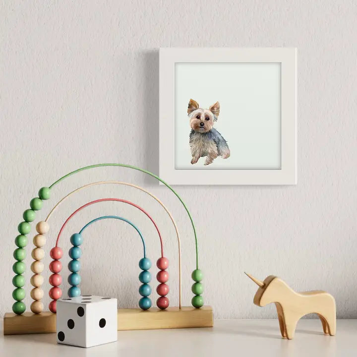 Bestie Yorkie Happy Square