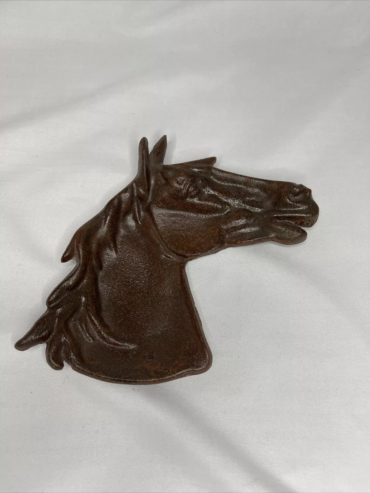 Cast Iron Horse Trinket Dish