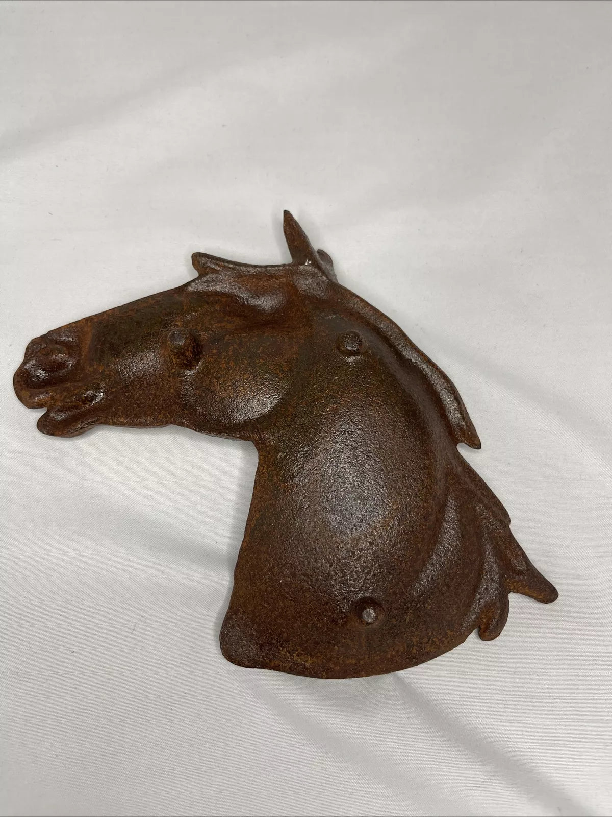 Cast Iron Horse Trinket Dish