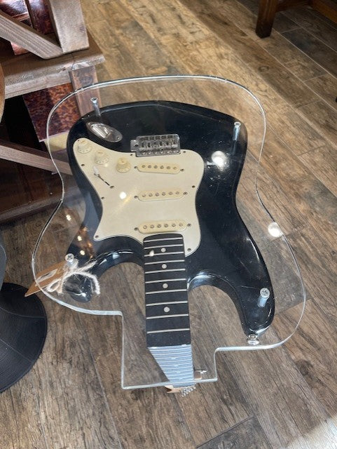 Electric Guitar Table w/ Acrylic Top