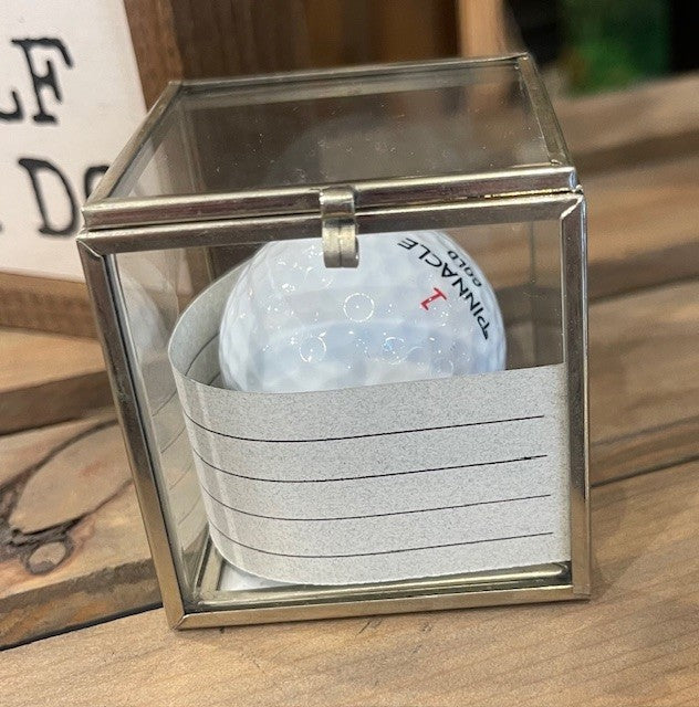 Golf Ball Display Case